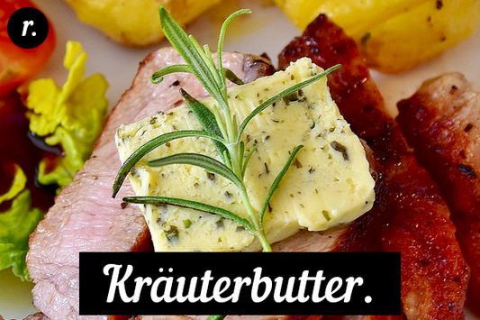 Kräuterbutter.